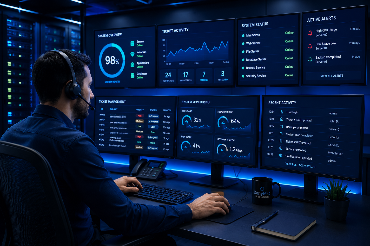 IT Support & System Management